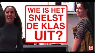 WIE IS HET SNELST DE KLAS UIT [upl. by Fayina]