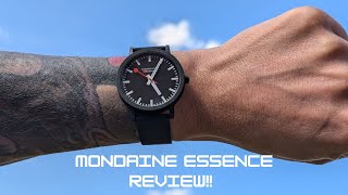 Watch Review of the Mondaine Essence MS14112RB [upl. by Copp]