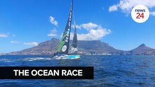 WATCH  The Ocean Race bids Cape Town farewell as yachts embark on 40day journey to Brazil [upl. by Golter]