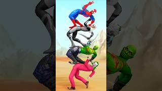 Who is Stronger Spiderman vs Joker Drax Black Cat gta spiderman funnyvideo homemaranha [upl. by Allicserp475]