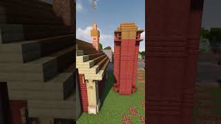 Red Barn Minecraft Build minecraft minecraftcreative minecraftcreations minecraftvideos [upl. by Esertal]