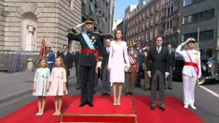 Spains new king Felipe VI is sworn in as monarch in Madrid [upl. by Greysun]