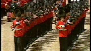 Trooping the Colour 1992 Escort for and to the Colour [upl. by Norha358]