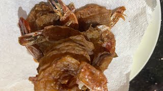 Making Dried Prawns Using Dehydrator at Home [upl. by Ellives945]