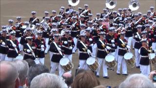 Massed Bands of HM Royal Marines Beating Retreat 2014 part 7 [upl. by Ardyth]