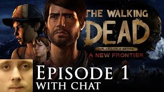 Forsen plays The Walking Dead A New Frontier  Episode 1 [upl. by Ailime]