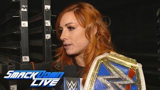 How does Becky Lynch feel about Asuka and Charlotte Flair SmackDown Exclusive Nov 27 2018 [upl. by Aniger]