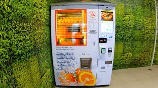 Orange Juice Vending Machine [upl. by Ane]