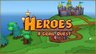 Heroes  A Grail Quest  iOS  Android  HD Gameplay Trailer [upl. by Otineb]