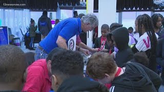 Norfolk Naval Shipyard holds STEM workshop for Portsmouth students [upl. by Ansel897]