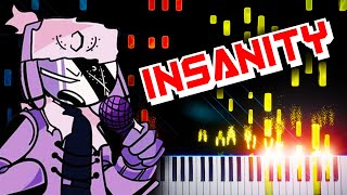 Zavodila from Friday Night Funkin MidFight Masses Mod  Impossible Piano Remix [upl. by Annam]