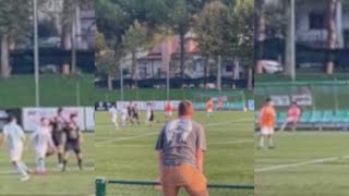 Maxi rissa in campo tra giocatori e dirigenti squalifiche pesanti [upl. by Lonne]