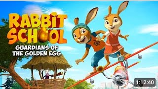 Rabbit School Full Movie  Kids Animation  Hollywoods Movie in Hindi Dubbed [upl. by Nadaha]