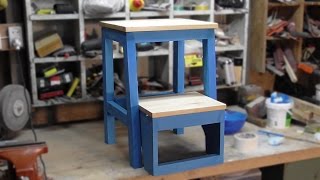 Кухонный табурет  стремянка  kitchen step stool [upl. by Atsahc502]