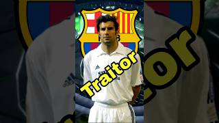 When Luis Figo moved to Madrid football soccer [upl. by Ferreby]