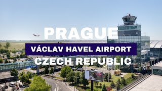 Prague Airport Terminal 1 amp Terminal 2 Czech republic Czechia Easy guide DJI Osmo [upl. by Nnyroc]