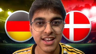 GERMANY VS DENMARK LIVE REACTION  EUROS 2024 [upl. by Michaele]