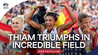 Womens Heptathlon  World Athletics Championships Oregon 2022 [upl. by Meid945]