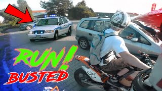 Police VS Bikers  Motorcycles Run From Cops  GOOD or BAD [upl. by Sudnak]