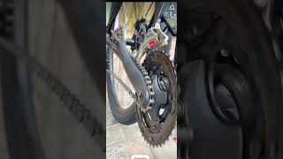 front derailleur adjustment viral mtbbike viralvideo viralreels [upl. by Serdna94]