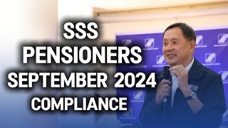 ✅SSS PENSIONERS HOW TO COMPLY ACOP SEPTEMBER 2024 [upl. by Millham802]