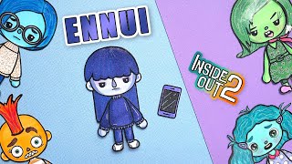 INSIDE OUT Paper Doll ENNUI  Paper DIY insideout2 tocaworld [upl. by Friedrich]