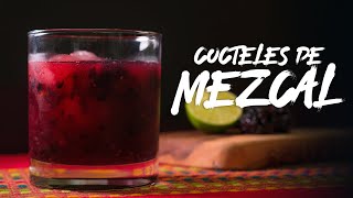 Video Receta  Cocteles de Mezcal [upl. by Tammany]