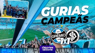 GREnal FINAL GAUCHÃO FEMININO  GURIAS GREMISTAS CAMPEÃS [upl. by Garratt]