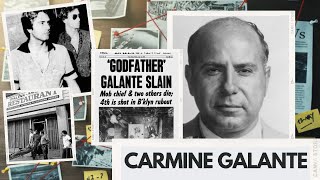 Carmine Galante aka “The Cigar” [upl. by Tallbot]