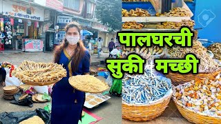 पालघरची सुकी मच्छी 🐟 Dry Fish Market Palghar Vlog by Being Ranjita [upl. by Botnick]