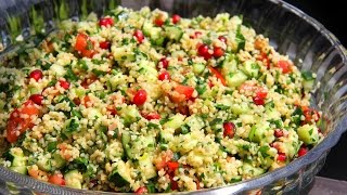 The Ultimate Tabouleh Recipe TastyTuesdays  CaribbeanPot com [upl. by Pickens]