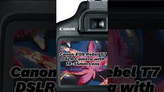 Canon EOS Rebel T7  DSLR Camera with  1855mm Lens [upl. by Merdith]