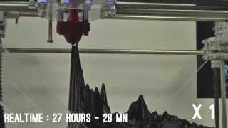 3D Printing voiceprint President Barack Obama  Next Industrial Revolution Gilles AZZARO  2013 [upl. by Korney881]