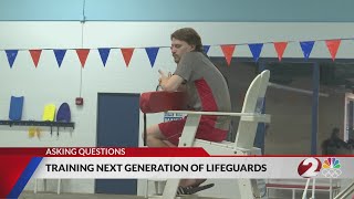 Lifeguard training aims to relieve shortage many pools face [upl. by Lilly172]