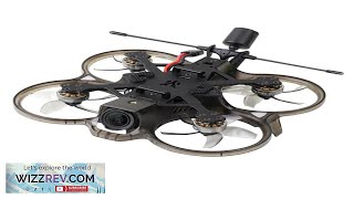 HGLRC Talon Analog  DJI O3 HD 2 Inch 4S Cinewhoop RC Review [upl. by Naxor836]