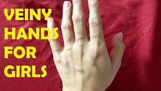 how to get veiny hands for girls [upl. by Alyehs]