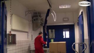 Vacuum Tube Lifter  Quick efficient handling of cardboard boxes [upl. by Deryl593]