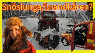 Norrländskan har köpt en snöslunga för 2500kr😂slutar med utmaning [upl. by Narual]