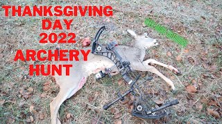 Kentucky archery hunt 2022 Thanksgiving Day  BowTech sr350 [upl. by Rog]