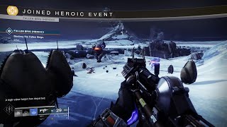 Heroic Fallen Brig  Crux Convergence Public Event How To Make Heroic Destiny 2 [upl. by Nowad]