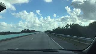 Time Lapse to Key Largo FL US 1 2021 [upl. by Onateag599]