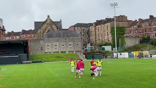 Queens Park v Queen of the South Warm Up Lesser Hampden Via Play Cup Saturday 29th July 2023 [upl. by Remle]