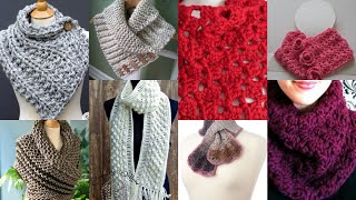 Crochet Button Cowl Super Bulky Boston Harbor Scarf Chunky wool blend functional button cowl [upl. by Ardnala]