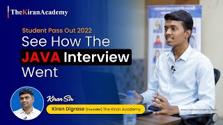 Java Interview Questions and Answers  Mock Interview 2023  Technical Round  kiransir [upl. by Regine]