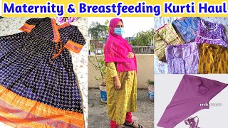 Maternity amp Breastfeeding Dress Design  গর্ভবতীদের জন্য জামা ও প্যান্ট ডিজাইন SaimaVlogzBD [upl. by Glaab]