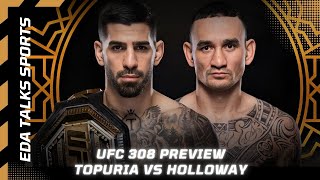 Featherweight Gold Up for Grabs in a Dream Fight  Topuria vs Holloway at UFC 308 [upl. by Itsuj]