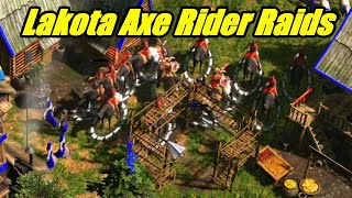 AOE3 Casted Games Axe Rider Into Sweden 1400 Elo [upl. by Acimad]