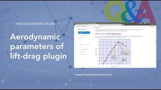 ROS QampA 059  Aerodynamic parameters of liftdrag plugin [upl. by Stephi]