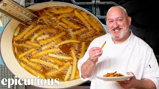 The Best Way To Make French Fries At Home RestaurantQuality  Epicurious 101 [upl. by Festus310]