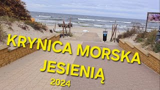 KRYNICA MORSKA JESIENIĄ 2024 [upl. by Ardnayek]